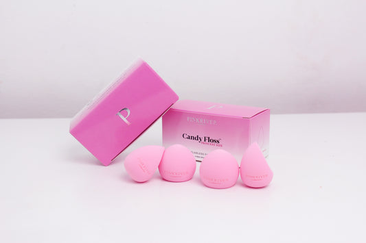 4 Mini Princess Size Candy Floss Beauty Sponges